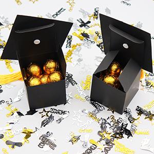 30Pcs Graduation Cap Candy Box Graduation Party Supplies 2026 Decorations Graduation Gift Candy Boxes for Graduation Party Favor