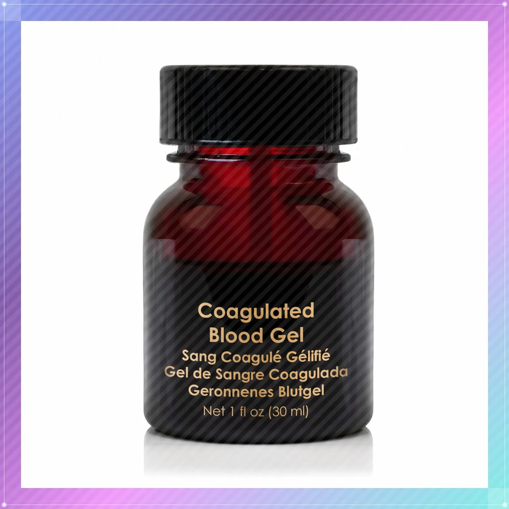 Coagulated Blood - 1 Fl oz, Fake Scab Blood Makeup | Professional Thick Blood. Washable Fake Blood for Special FX, Theater, Halloween, & Cosplay. Vegan & Made in the USA.Gift