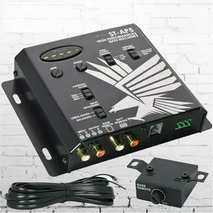 ST-AP5 Digital Bass Control Machine Bass Maximizer and Bass Restoration Processor with Epicenter Reconstruction Bass Knob Dash Mount Remote Control -2nd Gen
