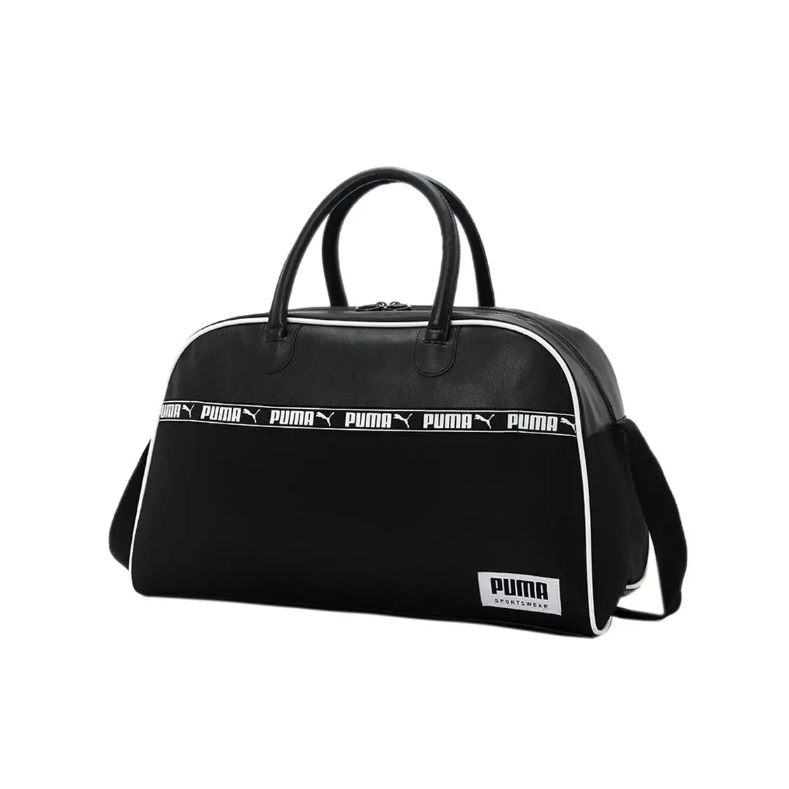Puma Campus Grip Bag Synthetic Leather Crossbody Handbag Unisex Black
