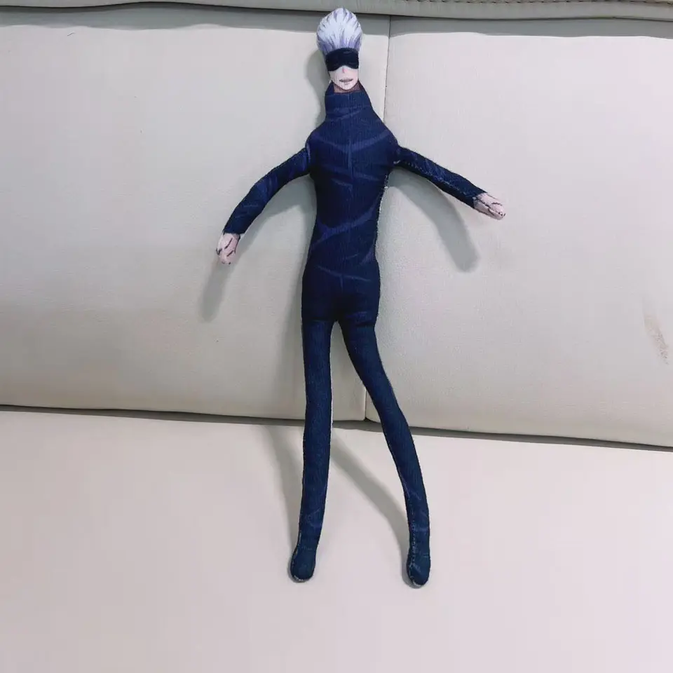 Anime Jujutsu Kaisen Doll Movable Funny Gojo Satoru Toy Shapeshift Figure Cosplay movable Abstract Wire Skeleton Halloween Prop