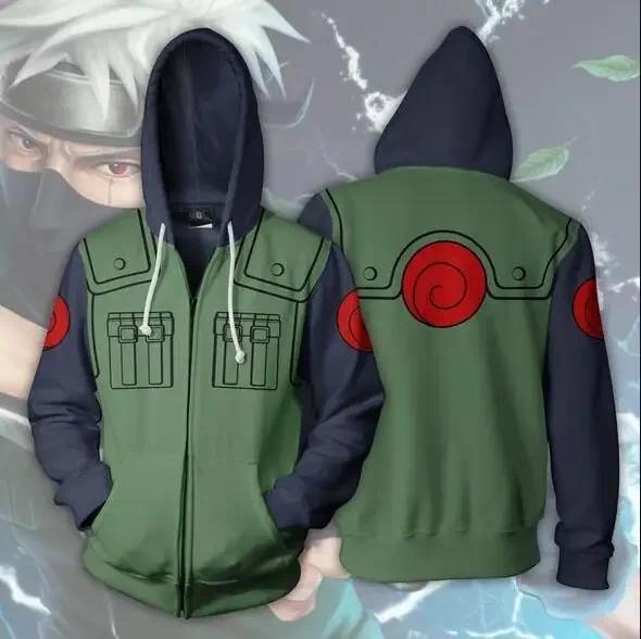 2025 12 Anime Kakashi cosplay jacket sweater casual coat clothes hoodie autumn fashion women Halloween costumes adult