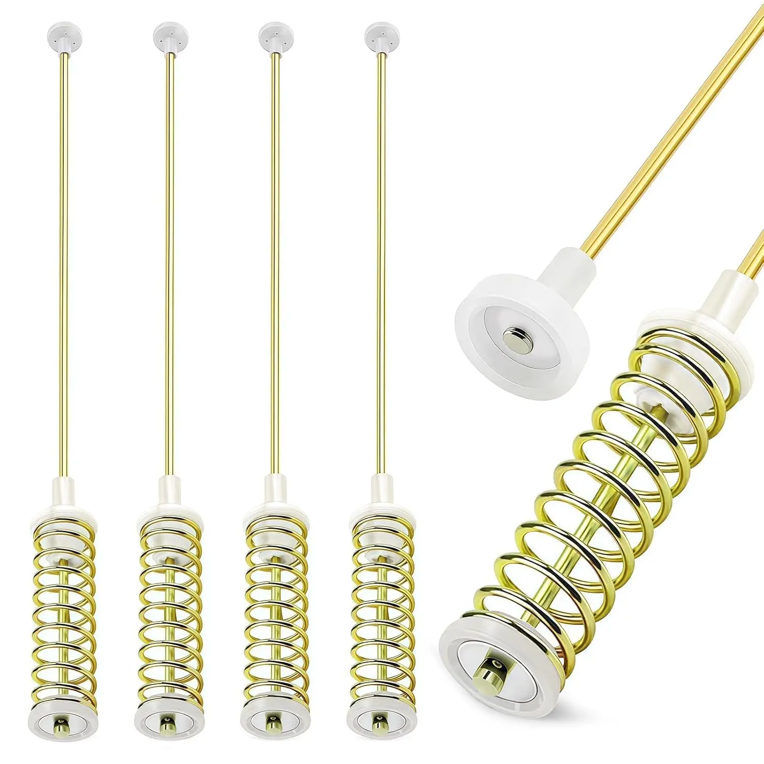 2026 Washer Suspension Rods for WA50R5200AW WA50R5400AW WA50R5400AV | Upgraded for WA45T3200AW WA400PJHDWR; Replace DC97-16350C, DC97-16350E, DC97-05280W, DC97-16350S, DC97-16350U