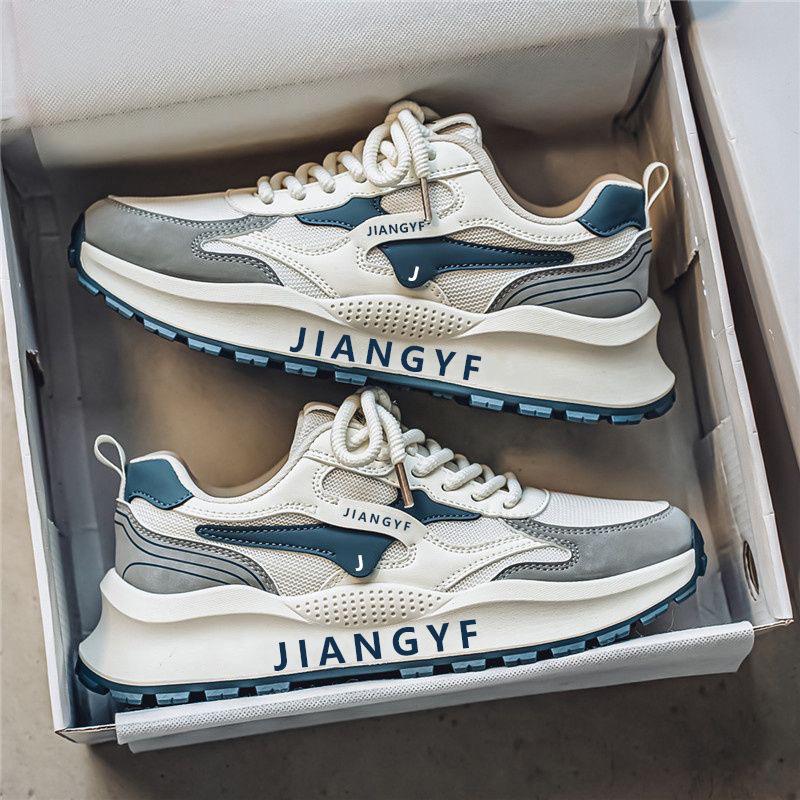 2026 men's shoes spring/summer new model mesh sports casual shoes thick-soled Forrest Gump shoes trendy dad shoes unisex