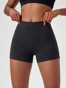 Viral TikTok 2026 Y2K Polka Dot High Waist Biker Shorts, Breathable Workout Shorts, 4-Way Stretch, Tummy Control, Butt Lifting, Moisture-Wicking, Slim Fit, Soft Fabric, Gym/Yoga/Workout/Running/Casual/Activewear Compression Shorts for Women
