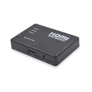 HDMI 3 In 1 Out HD Video Switcher With Remote Control Function