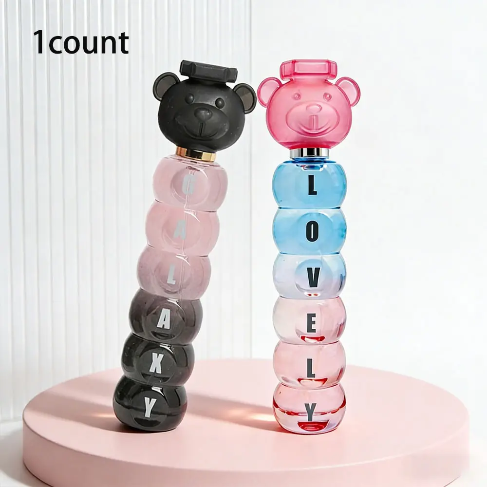 100ML Cute Bear Design Daily Wear Regular Edition Perfume for Women, Long-Lasting Light Fragrance, Classic Scent, Suitable for All Occasions, Perfect Gift Choice