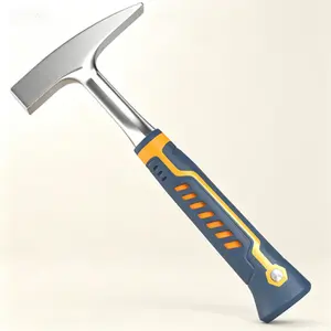 Professional Metalworking Hammer - 18oz Forged HVAC Tool with Ergonomic Handle for Sheet Metal Shaping, Duct Work & Auto Body Projects - Durable Tinners Hammer for Precision Metal Forming