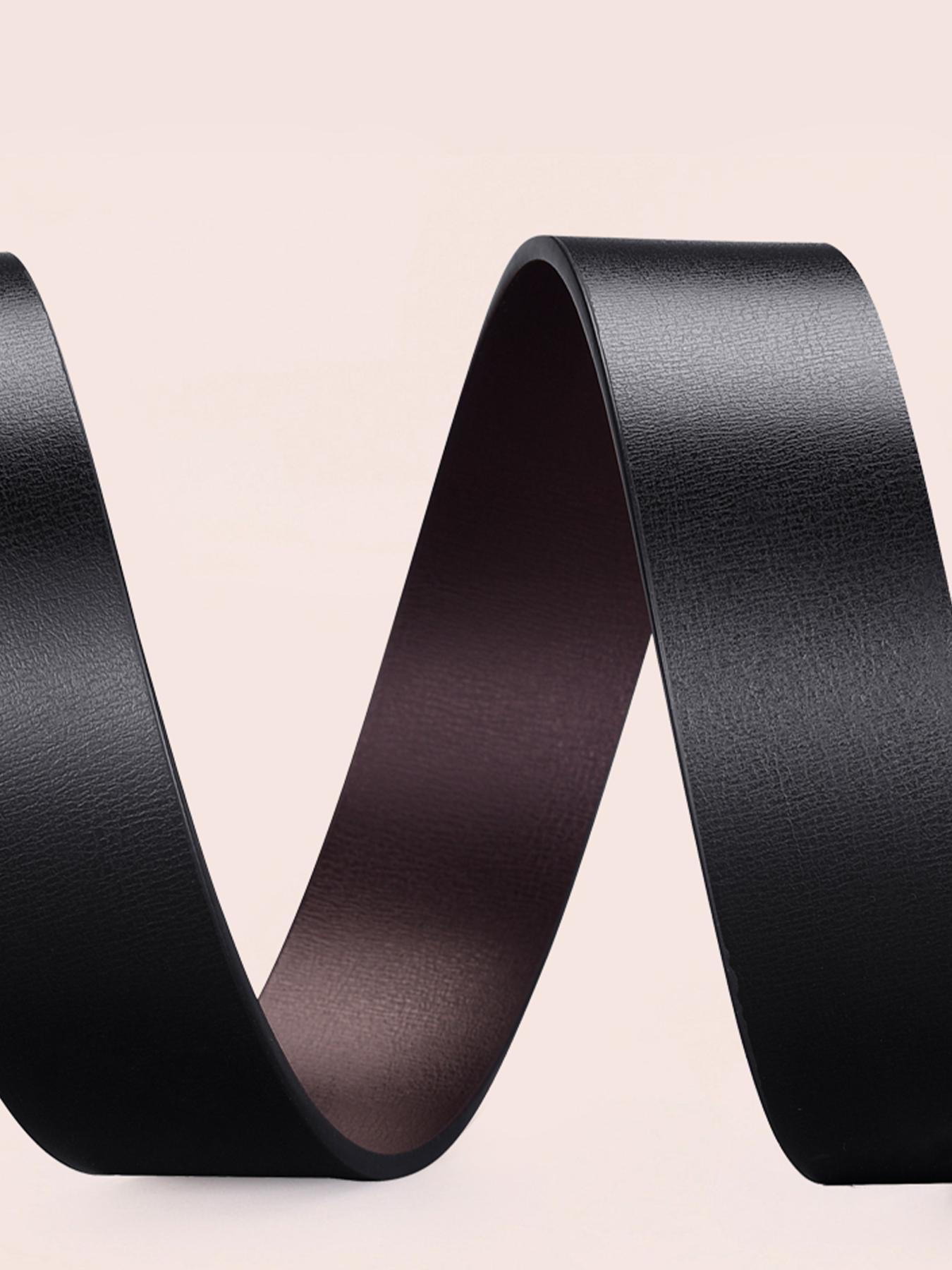 Men's Business Fashion Belt, Automatic Buckle Belt, Trendy Versatile Buckle, Casual Waistband for Jeans Trousers, Fashion Belt for Party, Daily Clothing Decor, Trendy All-match & Exquisite Belt for Gift