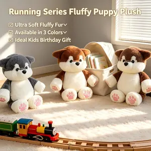 45cm Large Plush Puppy Stuffed Toy, Perfect Birthday Gift for Kids, Ideal Home Decor Item, Soft and Cuddly Companion