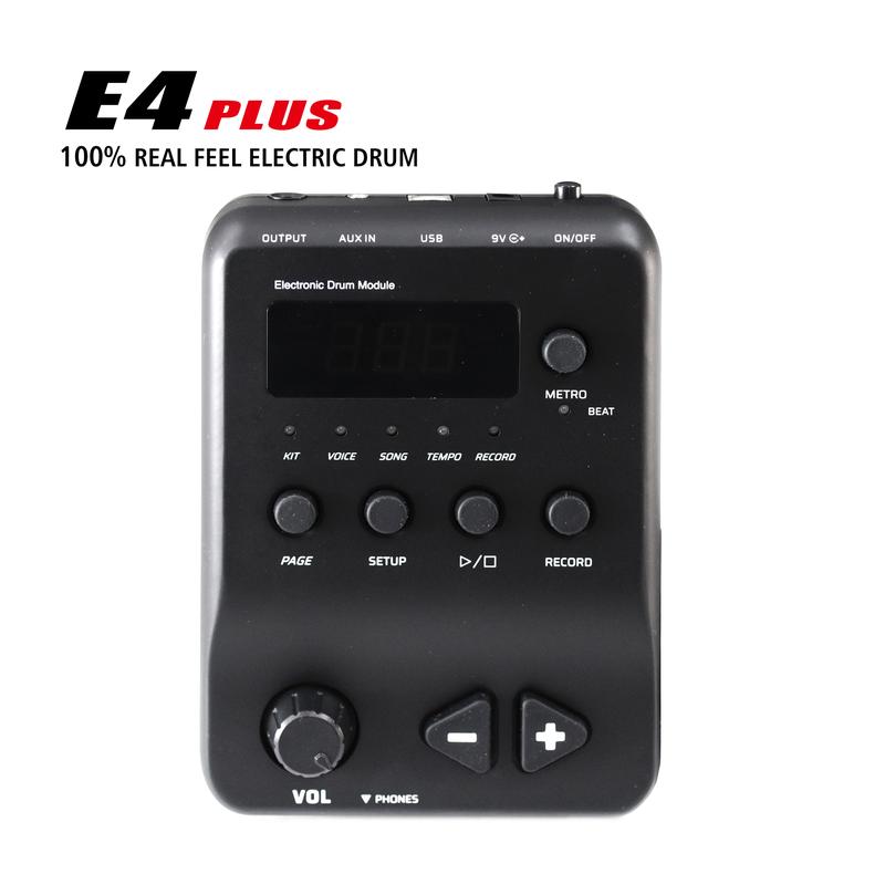 Beatello-E4 Plus Electric Drum Set, Full-Size Electronic Drum Kit for Adults, 5 Drums&3 Cymbals, USB MIDI Recording, Wooden Shells, Mesh Drum Heads, Acoustic Drum Simulation, Rim Shot & Choke Function Beatello-E4 Plus Electric Drum Set, Full-Size Electronic Drum Kit for Adults, 5 Drums&3 Cymbals, USB MIDI Recording, Wooden Shells, Mesh Drum Heads, Acoustic Drum Simulation, Rim Shot & Choke Function
