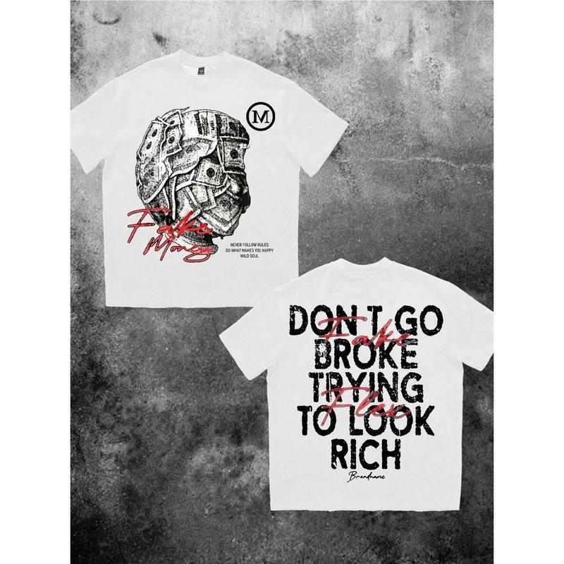 Urban Money Mask Graphic Tee| Bold Anti-Flex Streetwear Shirt Unisex, Unique and Versatile