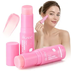 Ikzee Collagen Multi-Effect Moisturizing Balm 10g, Anti Aging Moisturizer, Contains Retinol and Peptides, Smooths Face and Neck, High-Efficiency Peptide Matrix