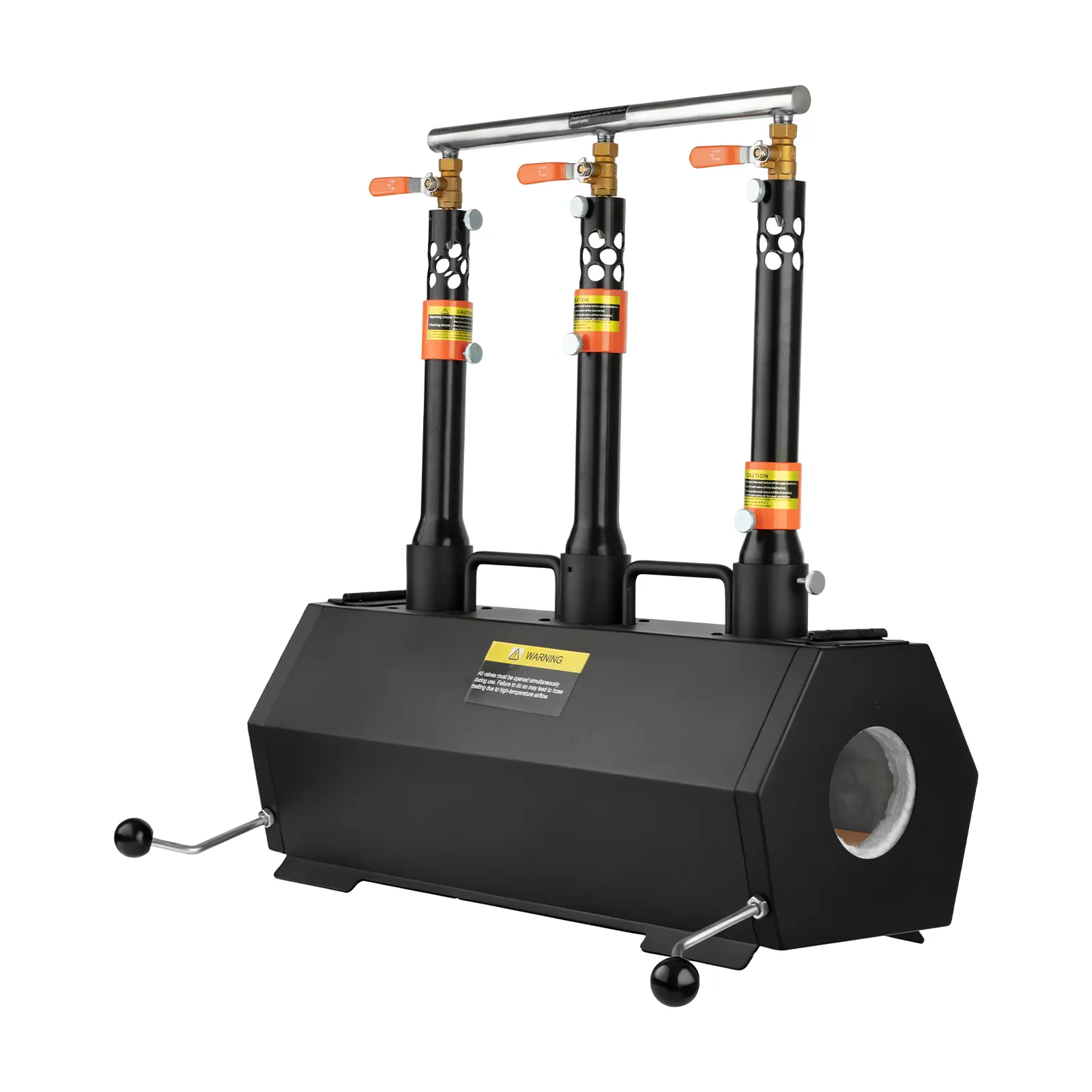 Portable Propane Forge, Tool and Knife Making Blacksmithing Farrier Forge, 2600°F / 1427°C Max Temperature, Cold-Rolled Steel Construction, Simple Operation & Temperature Control