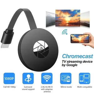 Wireless HDMI Display Adapter, 1080P Screen Sharing Device, WiFi Streaming Receiver, Compatible with iOS, Android, Miracast, Airplay, Dlna