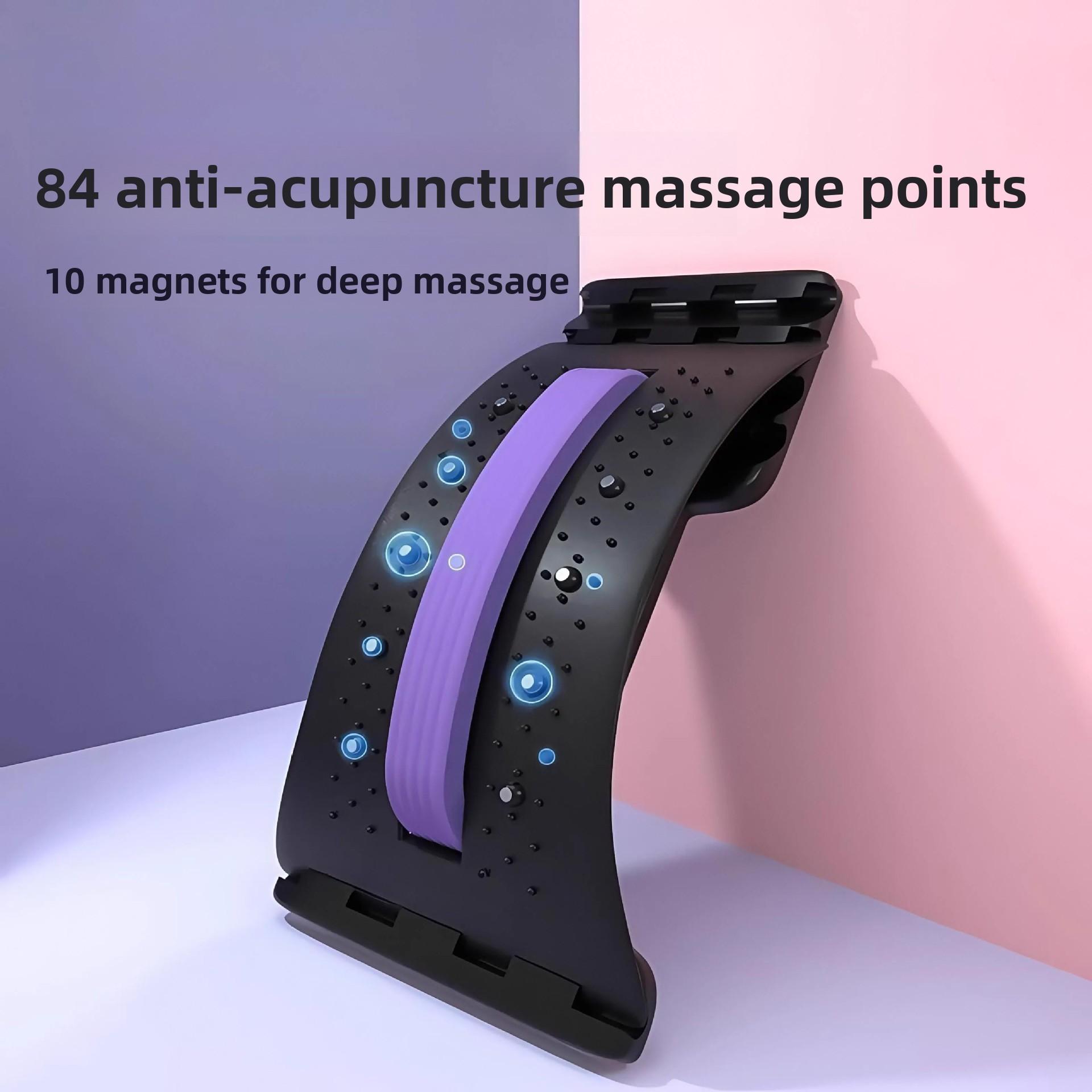 Lumbar Soother Lumbar Stretcher Spine Correction Back Massage Artifact Spinal Support Exercise Top Waist Plate