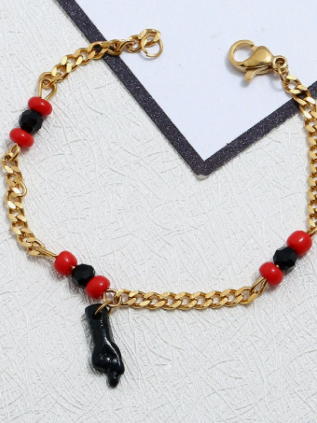 Fashionable Titanium Steel Baby Bracelet Jewelry, Embellished with Gems, Ideal for Infants and Children, Direct Sales Cross-Border