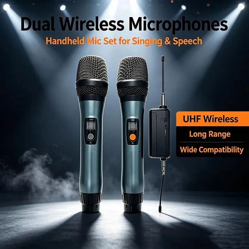 K-MYZS MYSL-6 Wireless Handheld Microphone - Portable Audio Communication Device