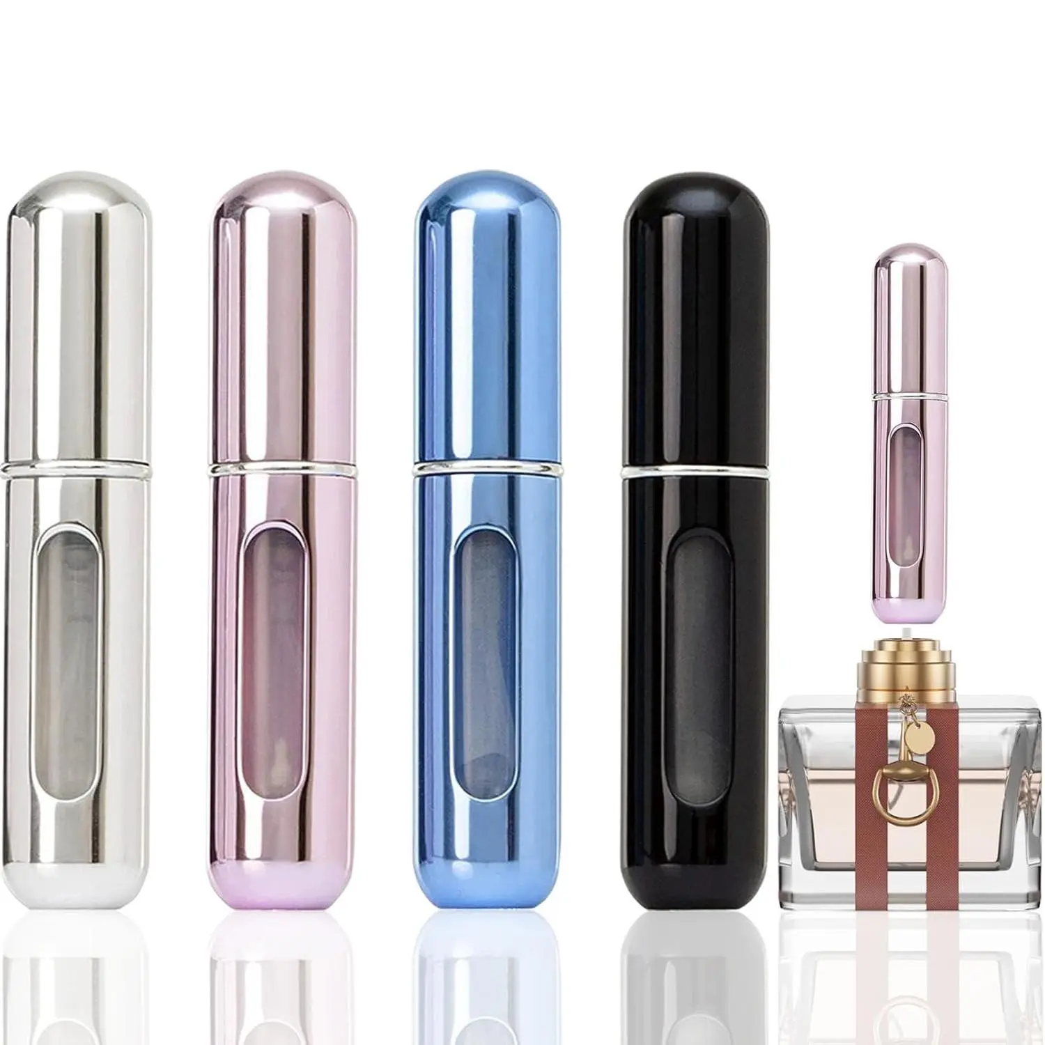 Perfume Sub-Bottling Machine, Essential Oil Sample Filling Equipment, Press-Type Perfume Bottle Filler, Ideal for Fragrance Industry