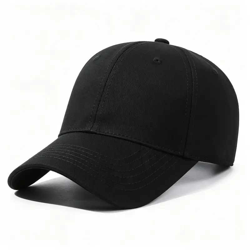2026 large head circumference, extended and deepened brim, pure cotton soft top, solid color plain baseball cap, duckbill cap, makes the face look smaller, unisex style