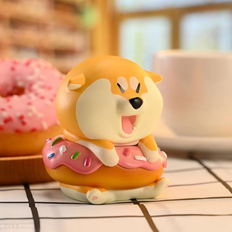 Achai Goji Series Delicious Dog Blind Box Trendy Cute Figurine Decoration Shiba Inu Figurine Birthday Gift for Girls