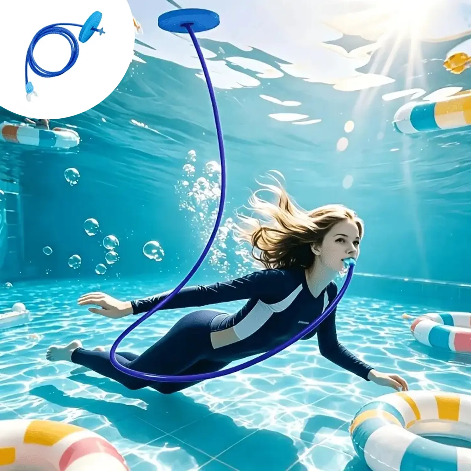 Diving snorkels, Snorkeling Gear, anti-choking single-head breathing devices, underwater training equipment, underwater breathing valves, silicone oxygen supply devices, equipment suitable for deep-water oxygen supply