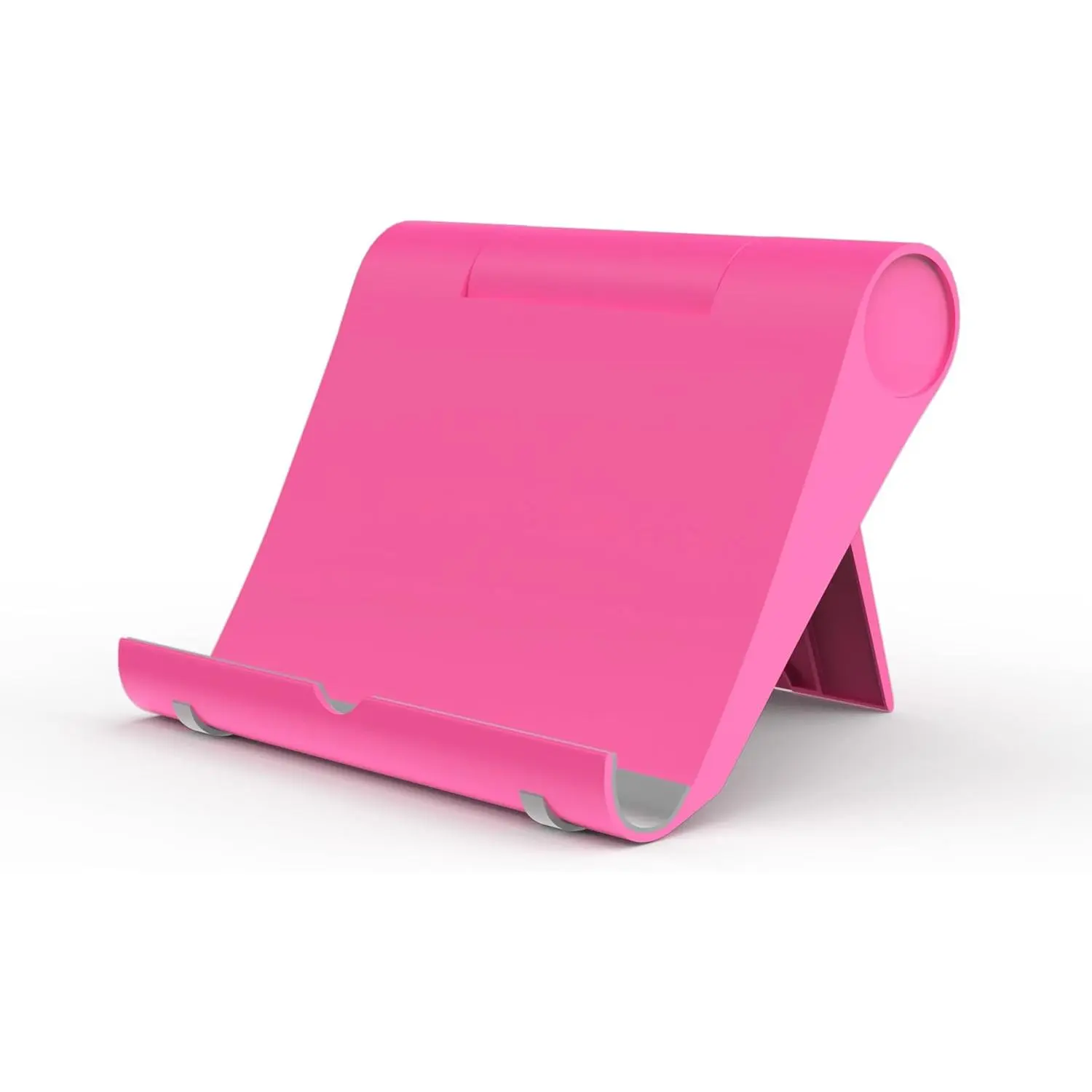 Folding Adjustable Multi-Angle Compact Cellphone Mount, Sturdy Portable Mobile & Pad Holder Dock, Office-Ready Phone & Tablet Accessories, Smartphone