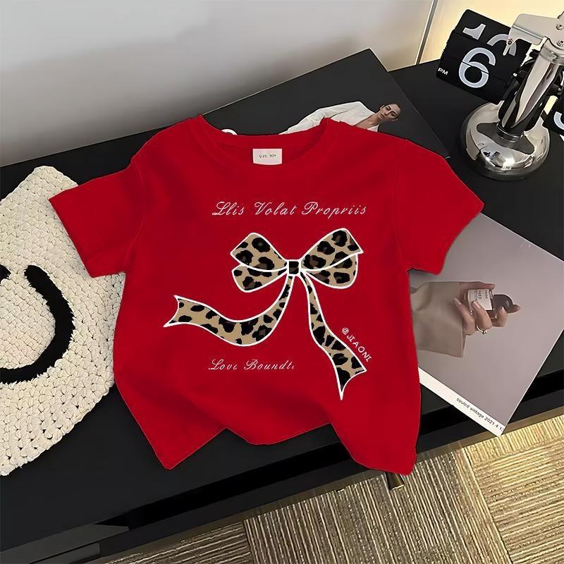 [Deal Flash BXP] (COD) Baju-T Kartun Kanak-kanak Uniseks, 100% Kapas, Lengan Pendek & Selesa, Sesuai untuk 3-15 Tahun (90-150sm), Tee Lelaki & Perempuan, Pakaian Kanak-kanak, Bajet -Mesra