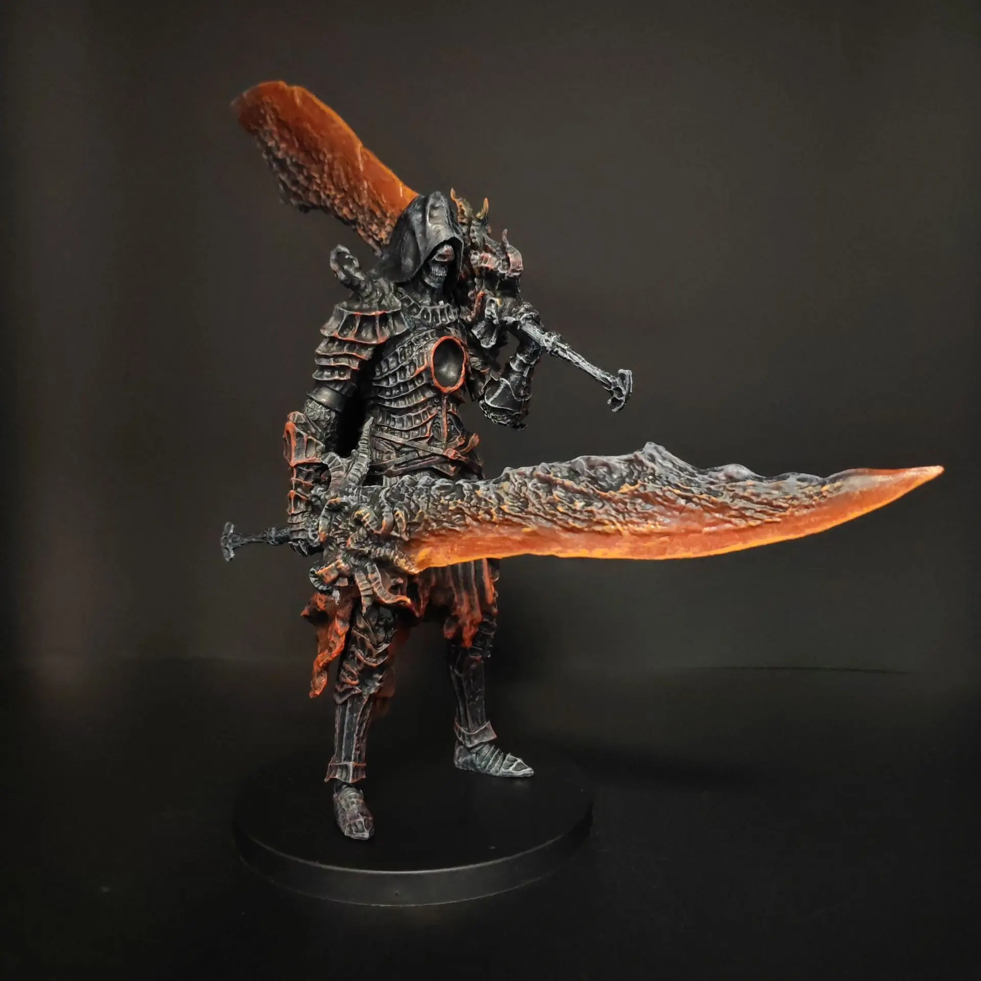 Slave Knight Gael Figure 21cm Dark Souls 3 PVC Statue Lava Greatsword Desktop Collectible