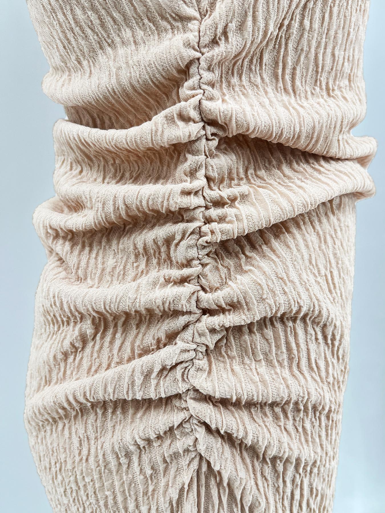 Women's Plain Solid Asymmetrical Neck  Bodycon Dress, Elegant Fashion Casual Dress for Party Club Dating Wear, Ladies Dress for All Seasons