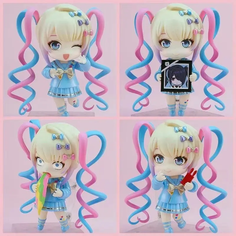 Hot Needy Streamer Overload  2201 2693 Articulated Chibi Action Figure Desktop Ornament Collectible Model Trendy Toys Gifts