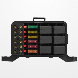 Nilight 6Gang Multifunction Blue Rocker Switch Panel System