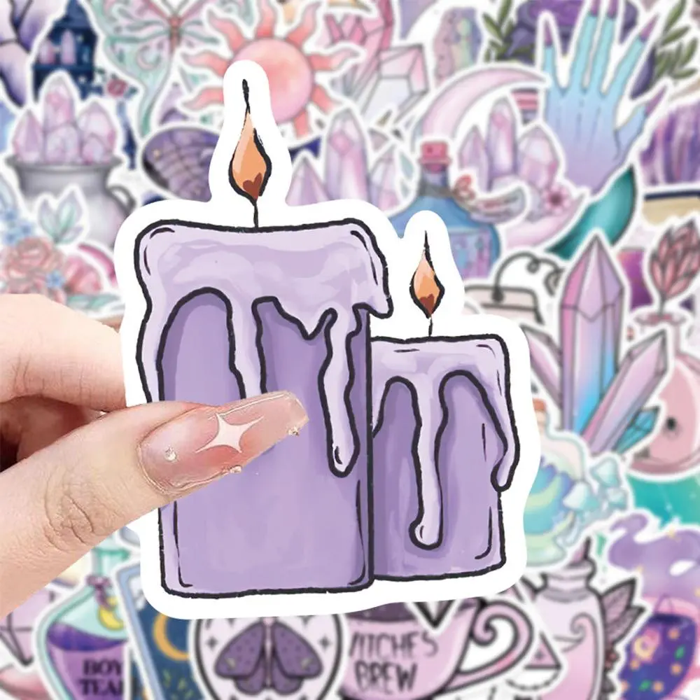 10/30/50/100Pcs Magic Moon Waterproof Graffiti Sticker Aesthetic Decorative Luggage Cup Laptop Phone Skateboard Kids Stickers