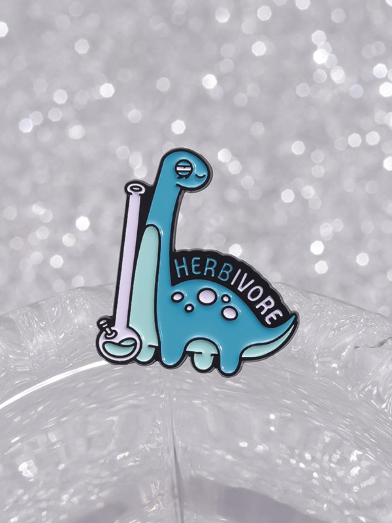 Cute Dinosaur Design Brooch Jewlery, Fashion Brooch for Women & Men, Enamel Safety Pin Suitable for Backpacks, Jeans, Scarves, Hats Decoration