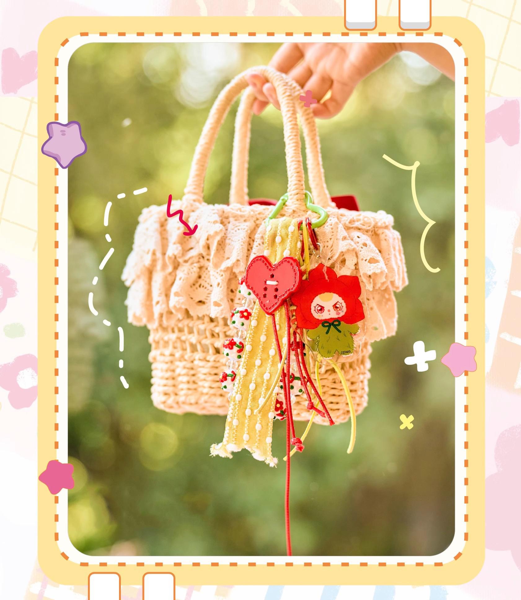 682. Baby Three Love Keychain Hour Series Plush Blind Box