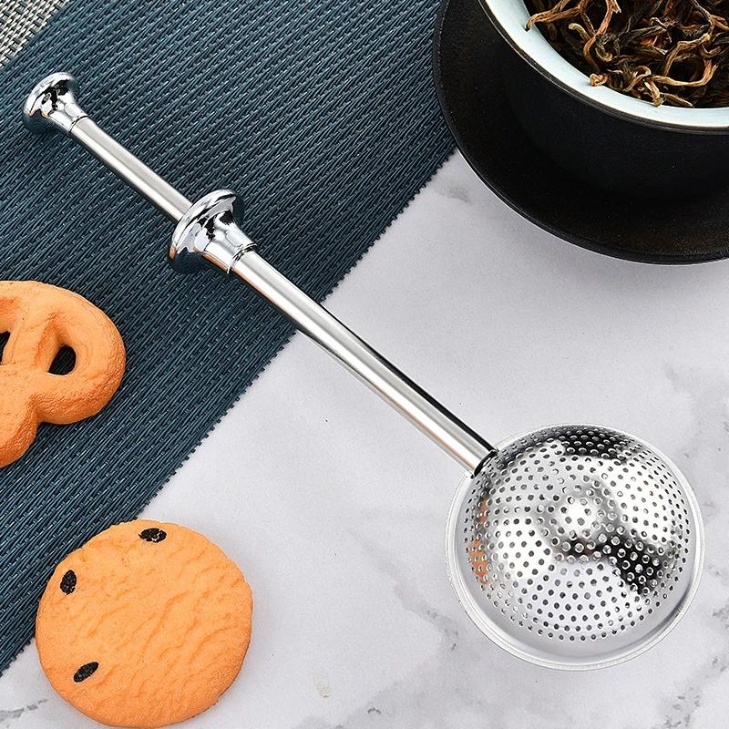 SICANDAENHK Brew the perfect cup every time with this 2-pack stainless steel tea ball infuser!Fine mesh design locks in loose leaf tea while letting flavor flow, rust-resistant and easy to clean for all your favorite teas🍵✨