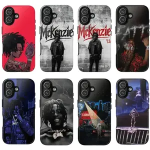 Y-YNW Melly Phone Case Hip-Hop Rapper Protective Cover Compatible for iPhone 17Promax 16 15 14 13 12 11 and for Samsung S21 S22 S23 S24 S25 S26 Perfect Gift for Music Fans for Rap Lovers