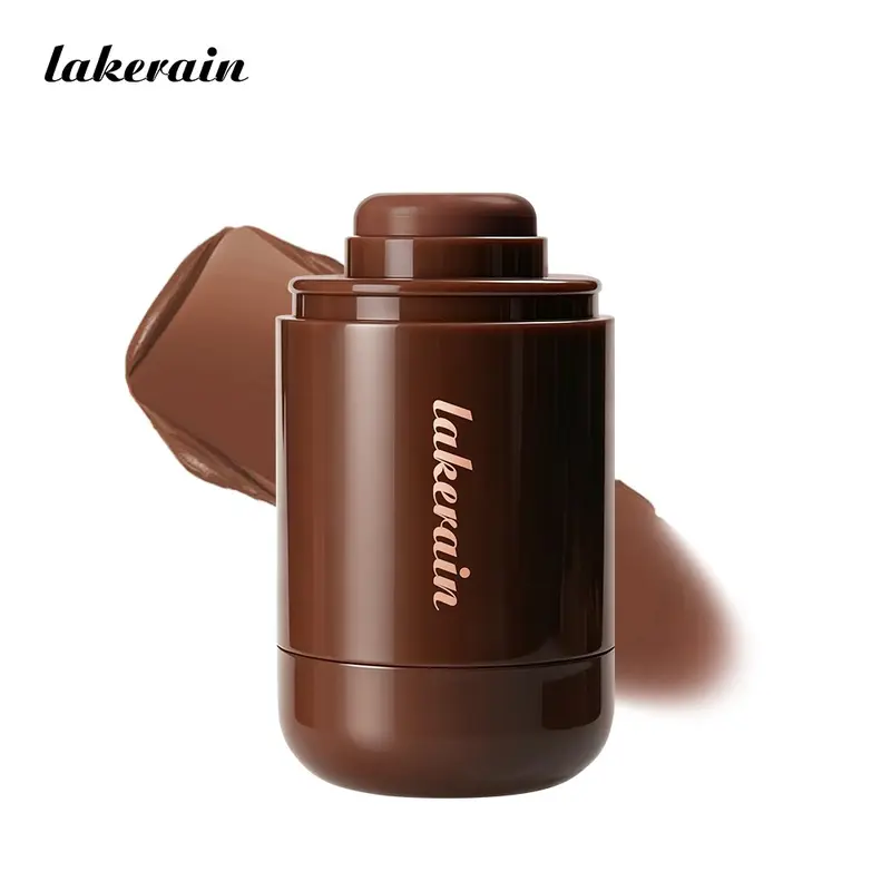 Lakerain Portable Cream Bronzer Stick, Lightweight, Blendable Color for Natural Sun-Kissed Makeup Contour, Beginner-Friendly, Ideal for All Skin Types, Cosmetic