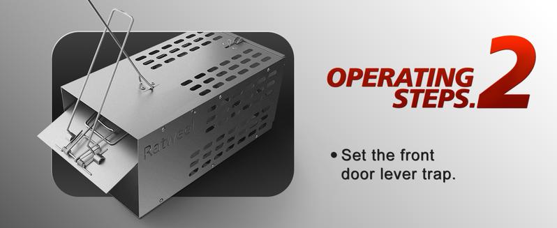 Humane Trap Live Mouse Trap Indoor Catch and Release Animal Cage Multi Large Bait Outdoor Reusable Chipmunk Mice Voles Rodent That Work (1)