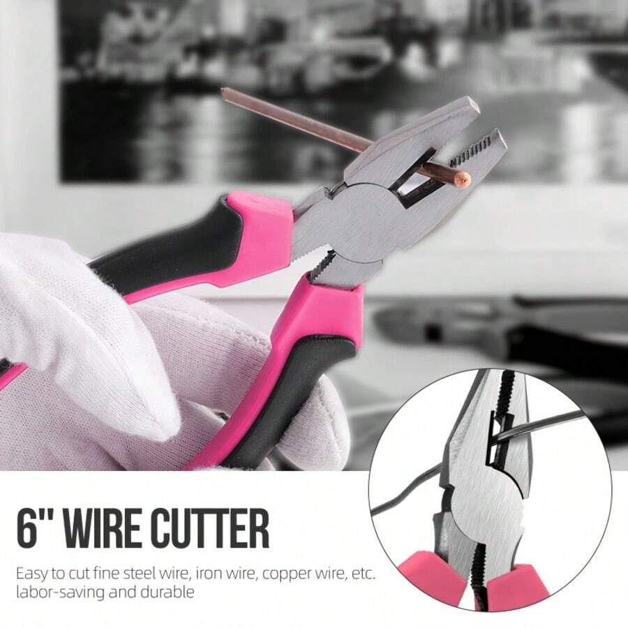 Multi-Functional 13-Piece Gift Tool Set, Household Hardware And Home Repair Tool Kit.