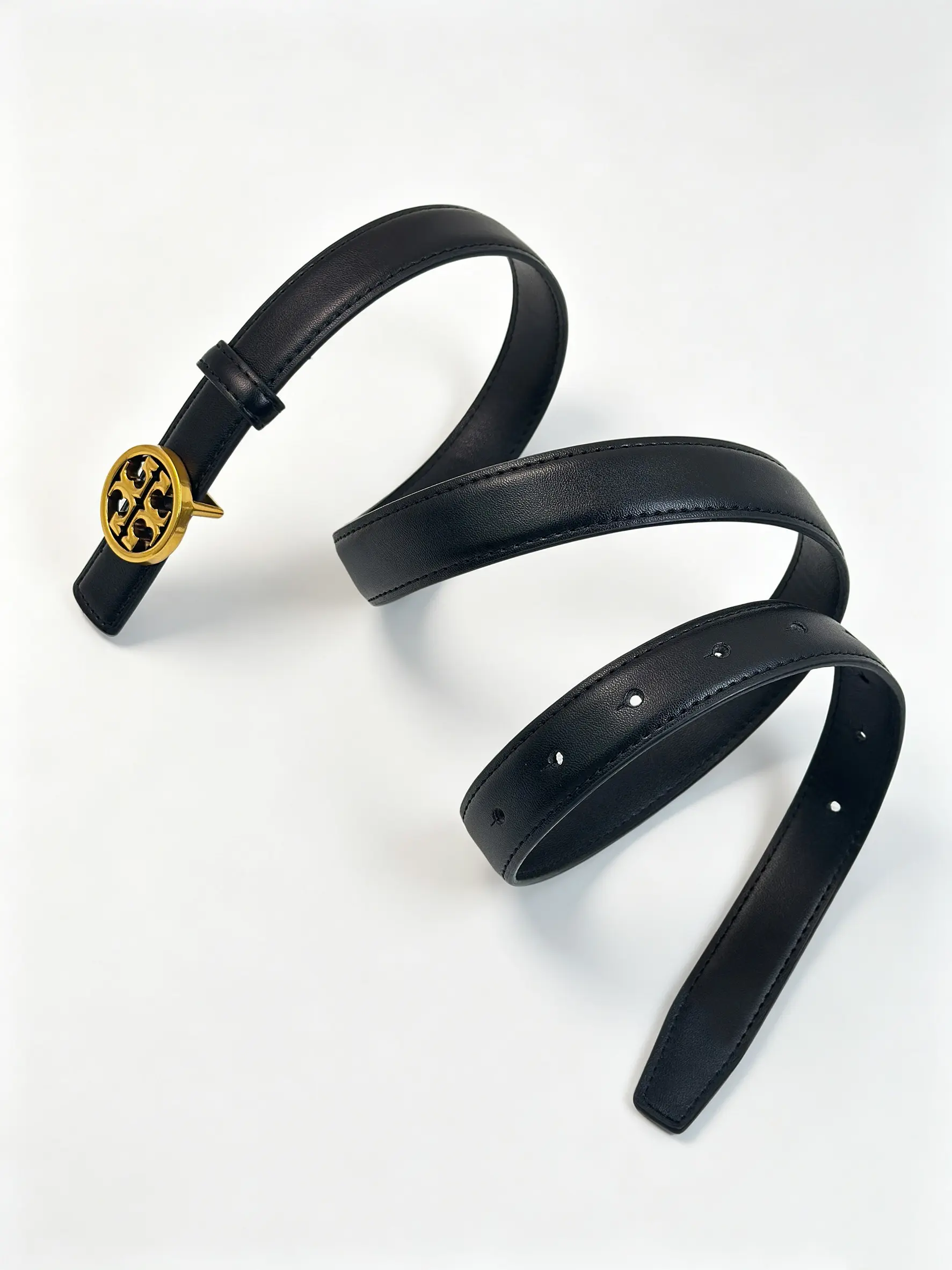 Women's Fashion Belt, Large Size Slim Waist Belt, Simple Letter Buckle, Easy to Wear, Suitable for Casual Dresses, Jeans, Leather Look Belt