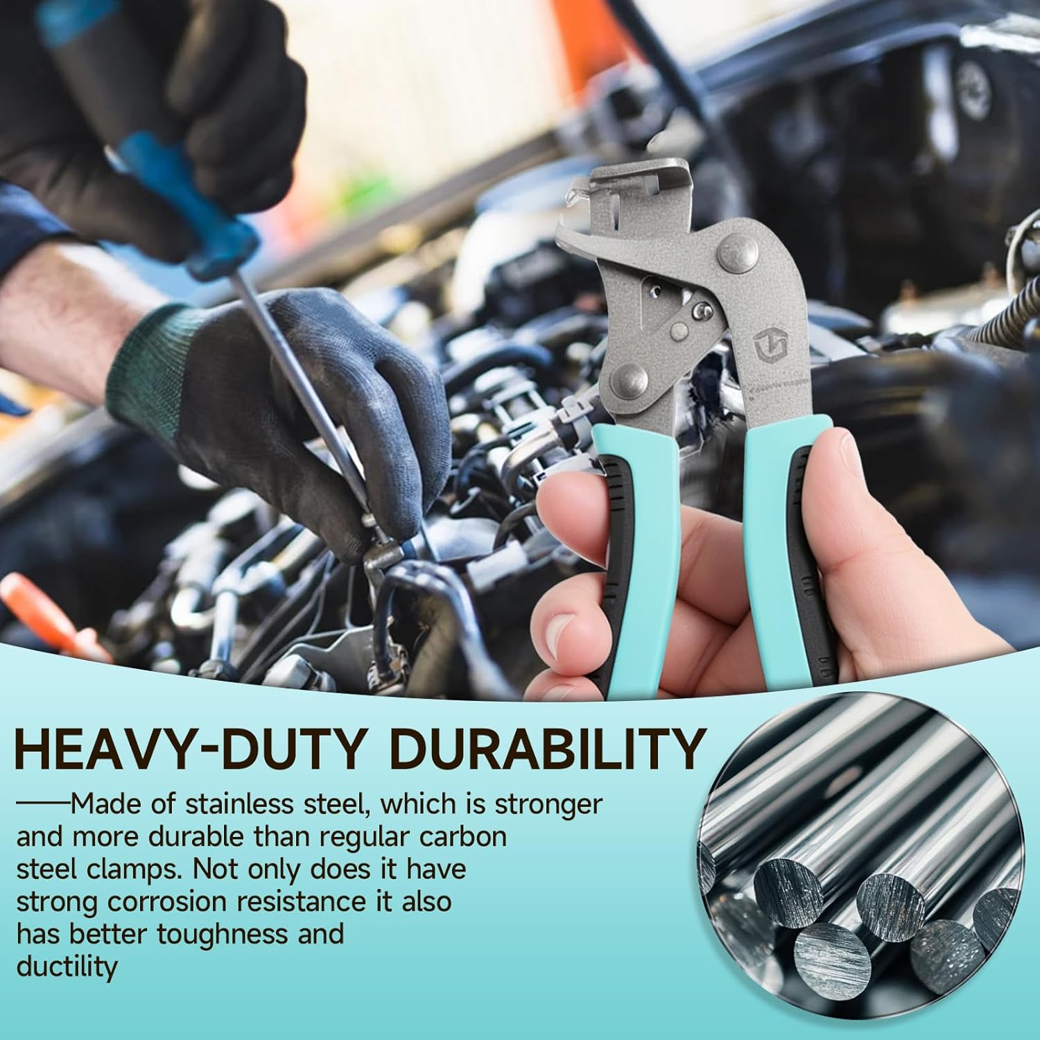 Clip Pliers and Disassembly Tools, Multi-Functional Automotive Snap Pliers,   Tool, Easy to Remove Fasteners, Clips, Buckles and Rivets, Open The Panels Without