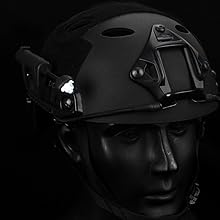 Multi-Color LED Headlamp with Mounts - Green/Red/White/IR for Night Fishing & Camping Green/Red/White/IR Illumination Tool