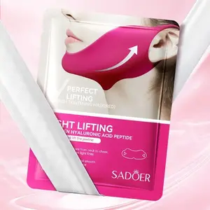5/10 Slice V-Lift Face Mask, Gel Face Mask, Face Lifting Mask, Perfect Jawline Sculpting, Eliminate Double Chin, Daily Skincare Essential, Enhance Facial Contour, Firm Loose Skin, Beauty Products