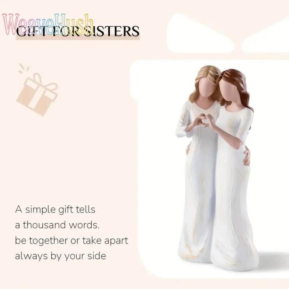 Mother's Day Love Angel Figurine Resin Craft, Heartwarming Home Decor Ornament, Commemorative Family Keepsake Gift, Angel Statue for Living Room, Bedroom & Tabletop Display, Sweet Memorial Gift for Mom & Family