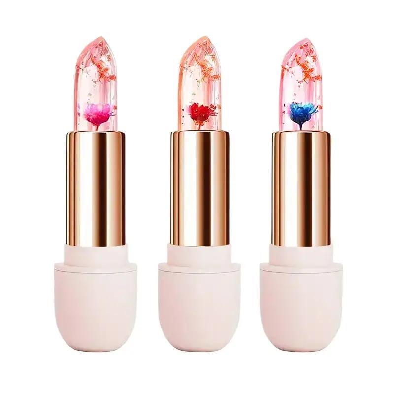 Juicy Temperature Color Changing Lipstick, Moisturizing Flower Lip Balm, Hydrating Lip Gloss for All Occasions Makeup #TOP PICKS