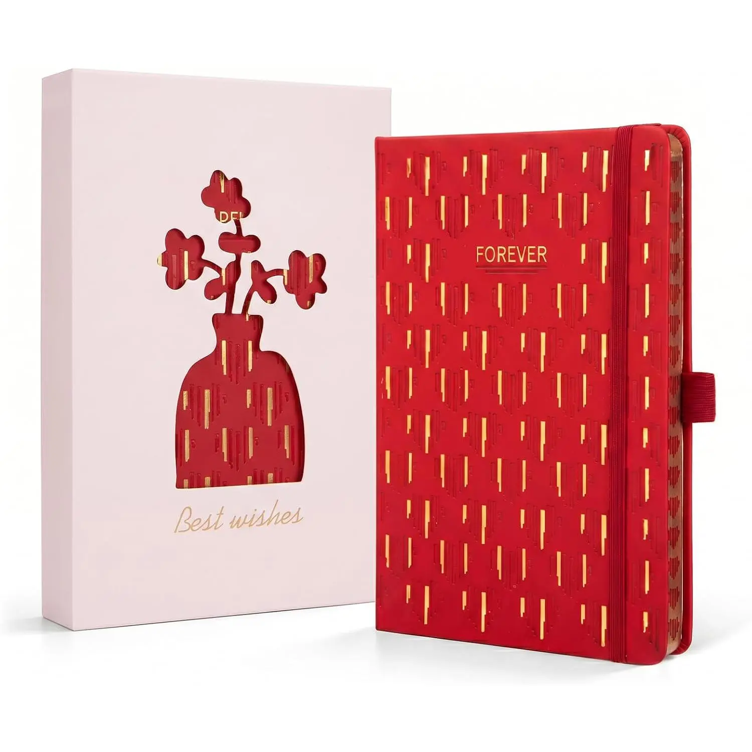 Pretty Lined Journal for Women, 192 Pages, 100GSM Paper, 5.5" x 8.3"