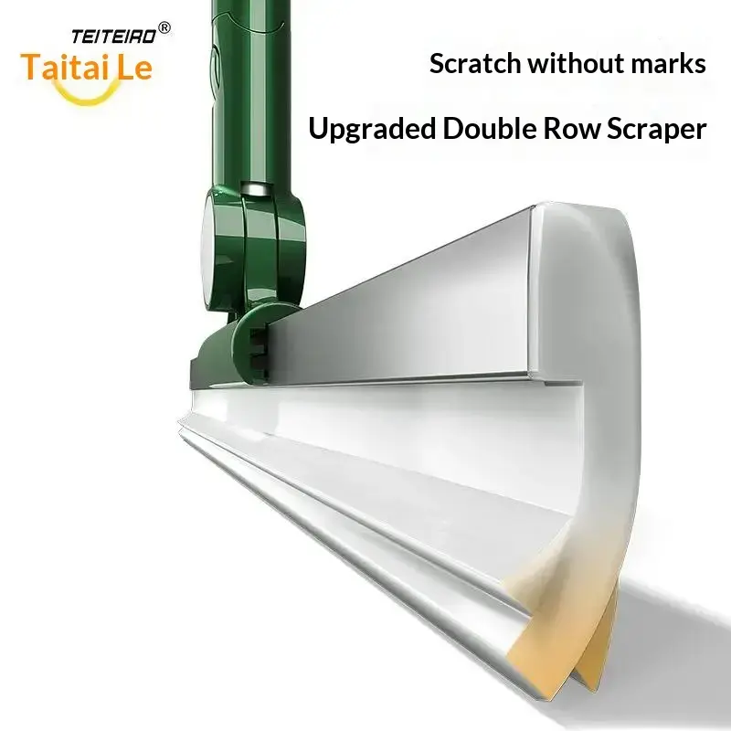 [Taitaitle] New Magic Broom for Home Use, Silicone Floor Scraper for Bathroom, Floor Sweeping Broom, Floor Scraper..