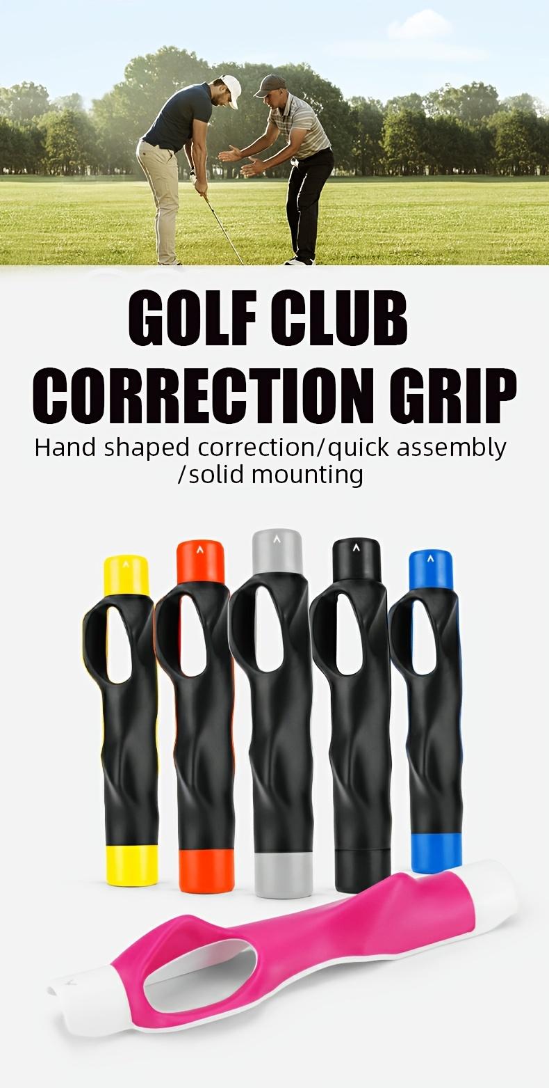 Golf Grip Corrector - Adjustable, Ergonomic Grip Aid for Beginners, ABS Material, Blue,Golf Grip Aid |     Adjustable Grip |     Ergonomic Design