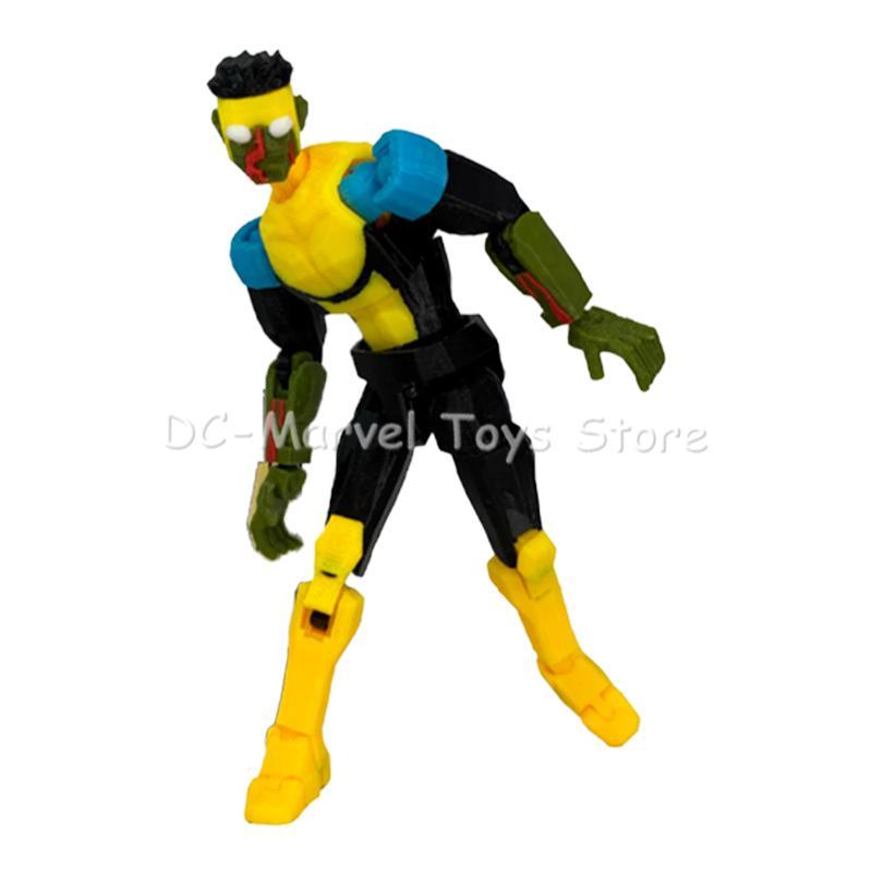 In Stock New 3d Printed Invincible Toys Action Figures T13 Dummy 13 Superheroes Multi-Jointed Movable Shapeshift Toys